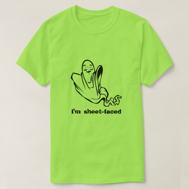 Ich bin Blatt-gesichtig T-Shirt (Design vorne)