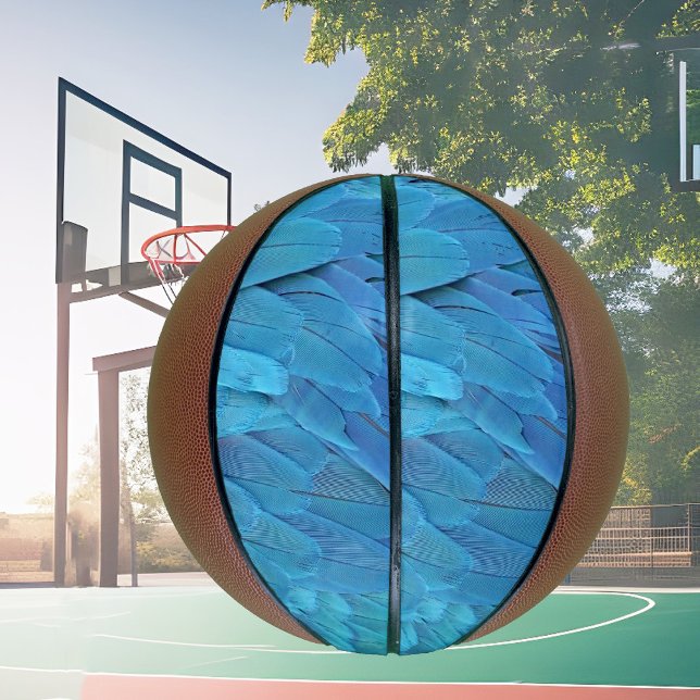 Ich bin blau - Macaw Federn Basketball (Von Creator hochgeladen)