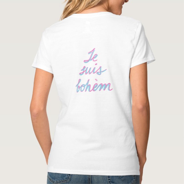 ich bin Bohemien  T-Shirt (Rückseite)