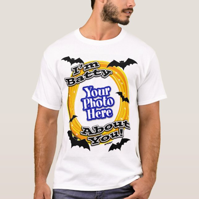 Ich bin böse über dich, Beängstigende Fledermäuse  T-Shirt (Vorderseite)