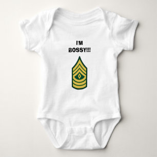 Ich bin!! BOSSY! Baby Strampler