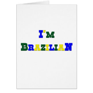 Ich bin brasilianisch
