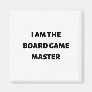 Ich bin Brettspielmeister Magnet