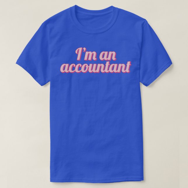 Ich bin Buchhalter 4 T-Shirt (Design vorne)