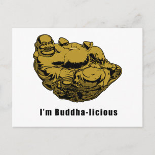 Ich bin Buddha-laizistisch Postkarte