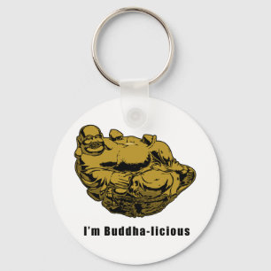 Ich bin Buddha-laizistisch Schlüsselanhänger