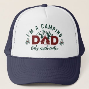 Ich bin Camping-Vater - Funny Vatertag Truckerkappe