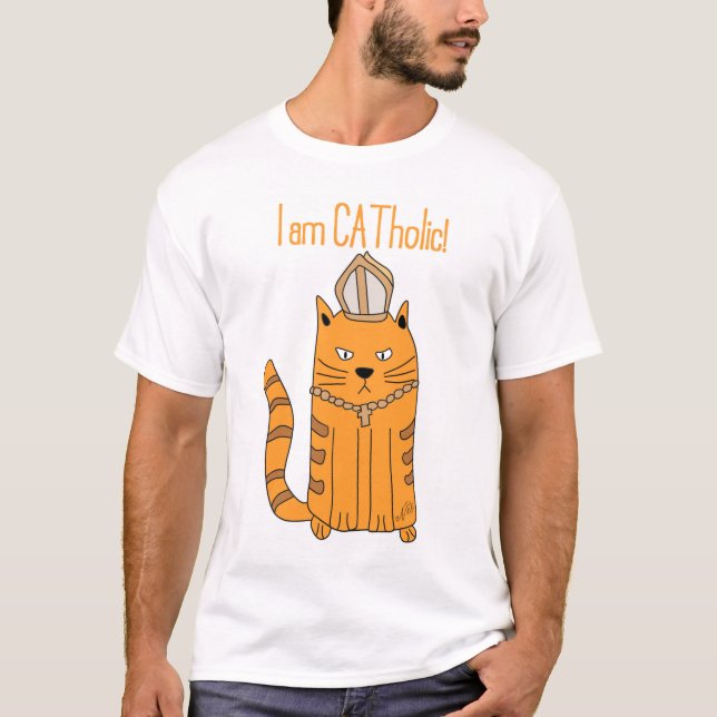 Ich bin CAT-Alkoholiker T-Shirt (Vorderseite)