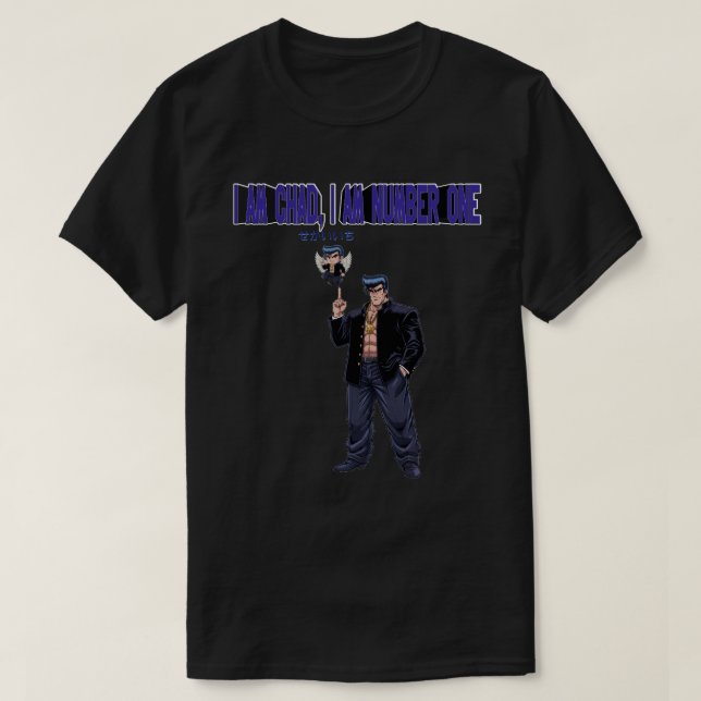 ICH BIN CHAD, ICH BIN NUMMER EINS T-Shirt (Design vorne)