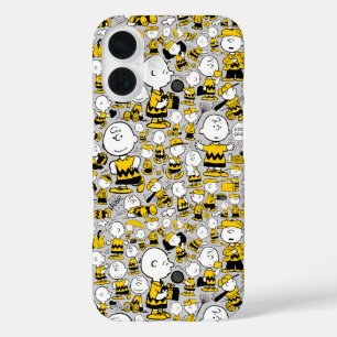 Ich bin Charlie Brown Pattern iPhone 16 Hülle