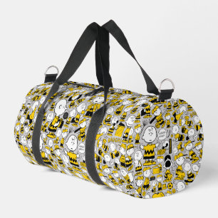 Ich bin Charlie Brown Pattern Duffle Bag