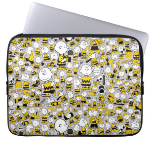 Ich bin Charlie Brown Pattern Laptopschutzhülle