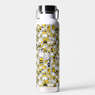 Ich bin Charlie Brown Pattern Trinkflasche