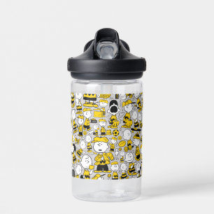 Ich bin Charlie Brown Pattern Trinkflasche