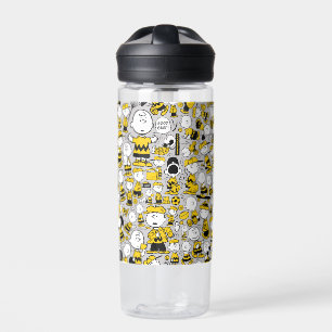Ich bin Charlie Brown Pattern Trinkflasche