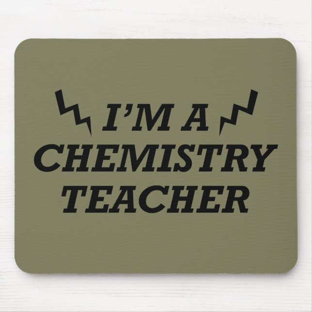 Ich bin Chemielehrer Mousepad (Vorne)