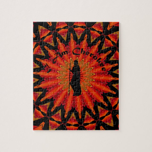 Ich bin Cherokee Puzzle (Vertikal)