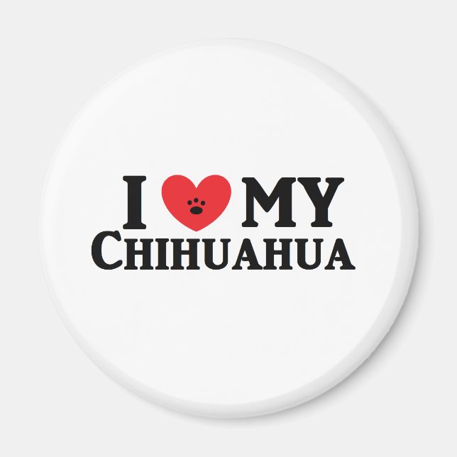 Ich bin Chihuahua Magnet (Vorne)