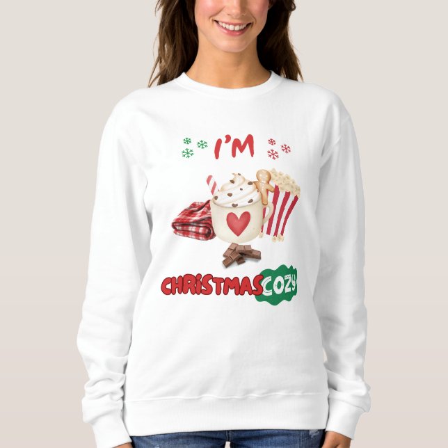 ICH BIN CHRISTMAS COZY SWEATSHIRT (Vorderseite)