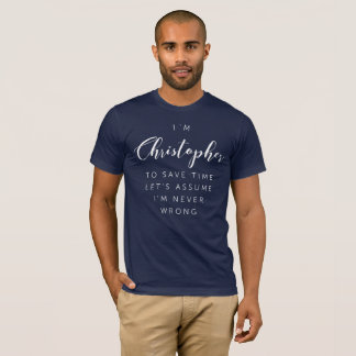 Ich bin Christopher T-Shirt