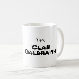 Ich bin Clan Galbraith Tasse