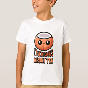 Ich bin Coconuts über dich! Niedlicher Coconut-Pub T-Shirt