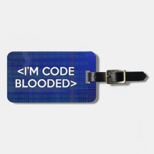 ICH BIN CODE-SÜCHTIG GEPÄCKANHÄNGER