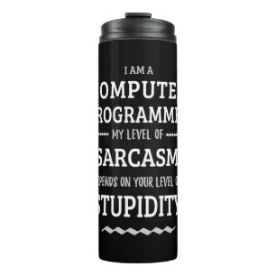 Ich bin Computerprogrammiererin Thermosbecher