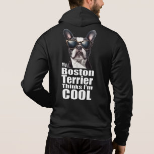 Ich bin Cool Boston Terrier Hoodie