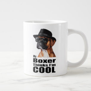 Ich bin Cool Boxer Dog Jumbo-Tasse