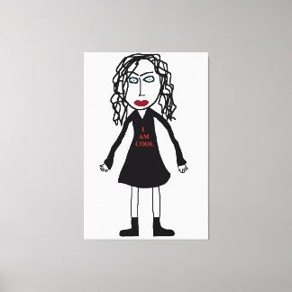 Ich bin Cool Leinwanddruck