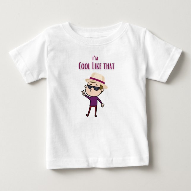 Ich bin cool wie Pop T - Shirt (Vorderseite)