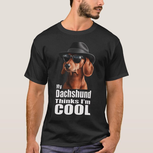 Ich bin Coole Dackel T-Shirt (Vorderseite)