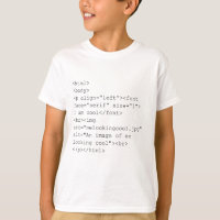"Ich bin cooles" HTML-Kodierungs-T-Shirt