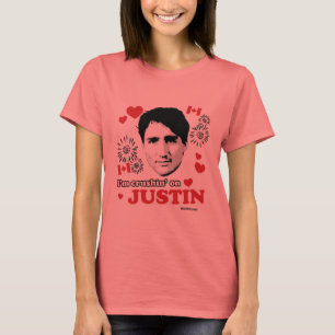 Ich bin crushin auf Justin - .png T-Shirt