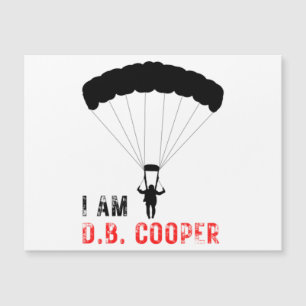 ICH BIN D.B. Cooper Magnetkarte