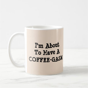 Ich bin dabei, eine Kaffeetasse zu trinken - Tasse