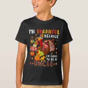 Ich bin dankbar, dass ich ein Onkel Fall Truthühne T-Shirt