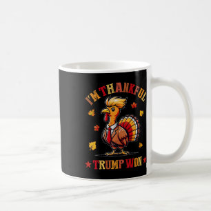 Ich bin dankbar, dass Trump 2024 Amerika zurückgen Kaffeetasse