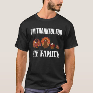 Ich bin dankbar für den Fall Autum meines Erntedan T-Shirt