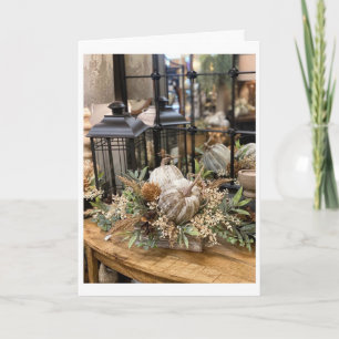 ICH BIN DANKBAR FÜR "SIE" IM ERNTEDANK KARTE