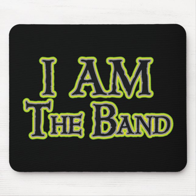 ICH BIN das Band Mousepad (Vorne)