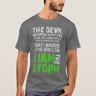Ich bin das Bewusstsein für den Sturm Autismus Kri T-Shirt
