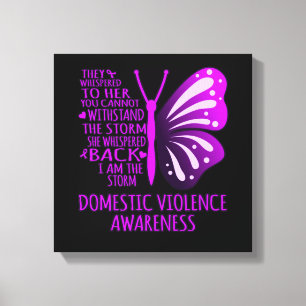 Ich bin das Bewusstsein für die Gewalt im eigenen  Leinwanddruck