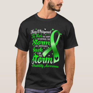 Ich bin das Bewusstsein für die Sturmbehinderung G T-Shirt
