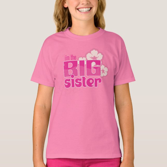 Ich bin das Big SIster-T-Shirt T-Shirt (Vorderseite)