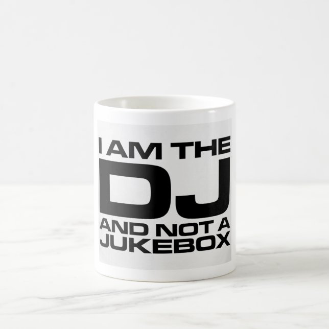 Ich bin das DJ Kaffeetasse (Mittel)