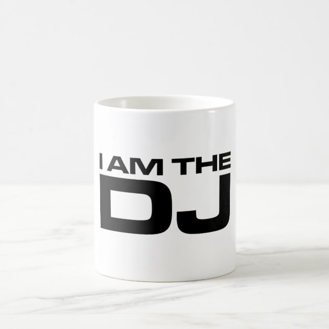 Ich bin das DJ Kaffeetasse (Mittel)