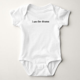 Ich bin das Drama Baby Strampler