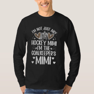 Ich bin das Eishockey-Torhüter-Eishockey-Hockey-Zi T-Shirt